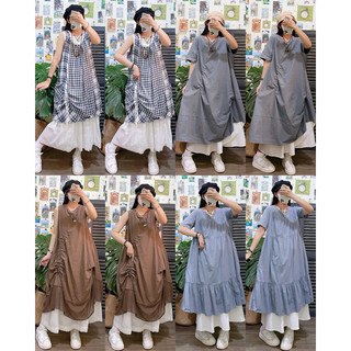 Đầm váy mori girl, vintage, nhẹ nhàng lơ thơ nữ tính 2hand