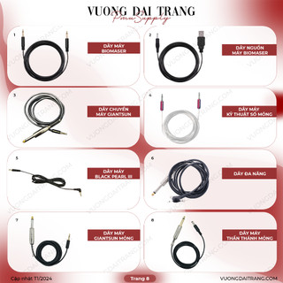 Dây máy pen, máy kts các loại
