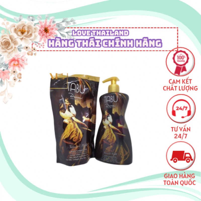 SÉT SỮA TẮM TABU THÁI LAN