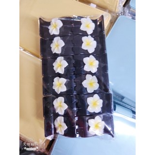 Kẹp tóc càng cua 5R hoa sứ trắng