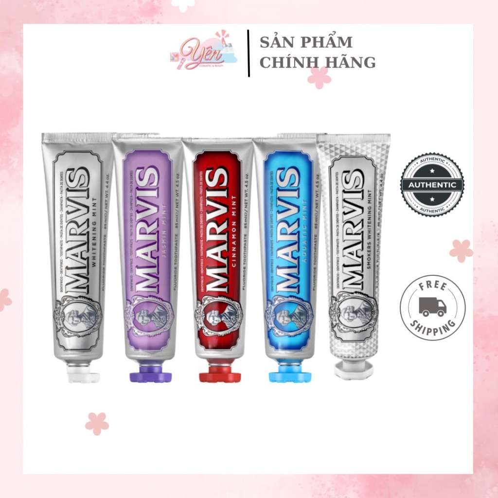 Kem Đánh Răng Marvis Classic Strong Mint 85ml