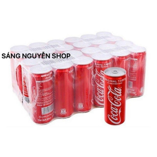 Thùng Coca-Cola Vị Nguyên Bản 24 Lon x 235ml - 320ml