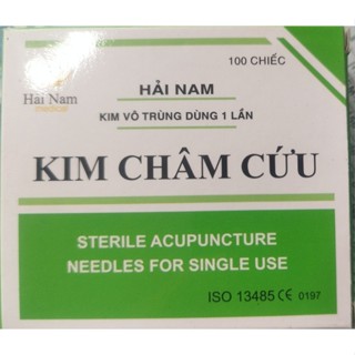 Kim châm cứu Hải Nam số 5 ( 0.3x25), Hộp 100 cái