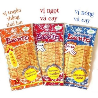 Snack Mực Bento Thái Lan đủ vị gói lớn 20gr