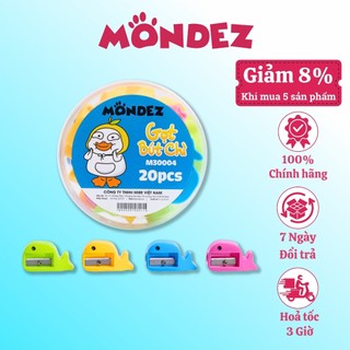 Gọt chì mondez thiết kế hình con cá, chất liệu kim loại không gỉ, sử dụng cho các loại bút chì gỗ m30004