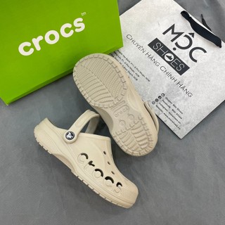 [CHÍNH HÃNG] GIÀY CLOG UNISEX CROCS BAYA - COBBLESTONE - CODE: 10126-2V3