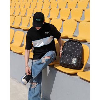 Áo Polo Levents Stripe 100% Cotton Unisex Oversized