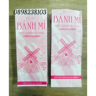 Túi giấy bánh mì thấm dầu 500 túi