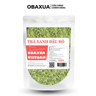Bột Trà Xanh Đậu Đỏ OBAXUA nguyên chất - Dùng đắp mặt nạ Bóc Bã Nhờn & Dưỡng trắng