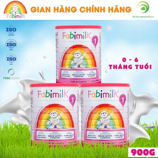  Sữa công thức Fabimilk số 1 (900g) - Nhập khẩu Anh Quốc, phát triển toàn diện, sữa mát tăng cân