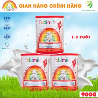 Sữa công thức Fabimilk số 3 (900g) - Nhập khẩu Anh Quốc, phát triển toàn diện, sữa mát tăng cân
