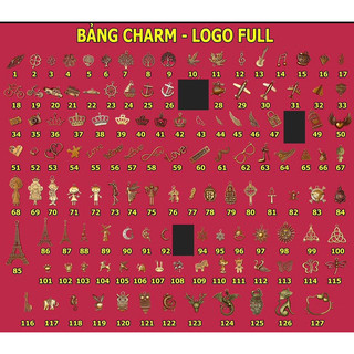 Charm gắn ví, vỏ bọc hộ chiếu (charm gắn thêm)