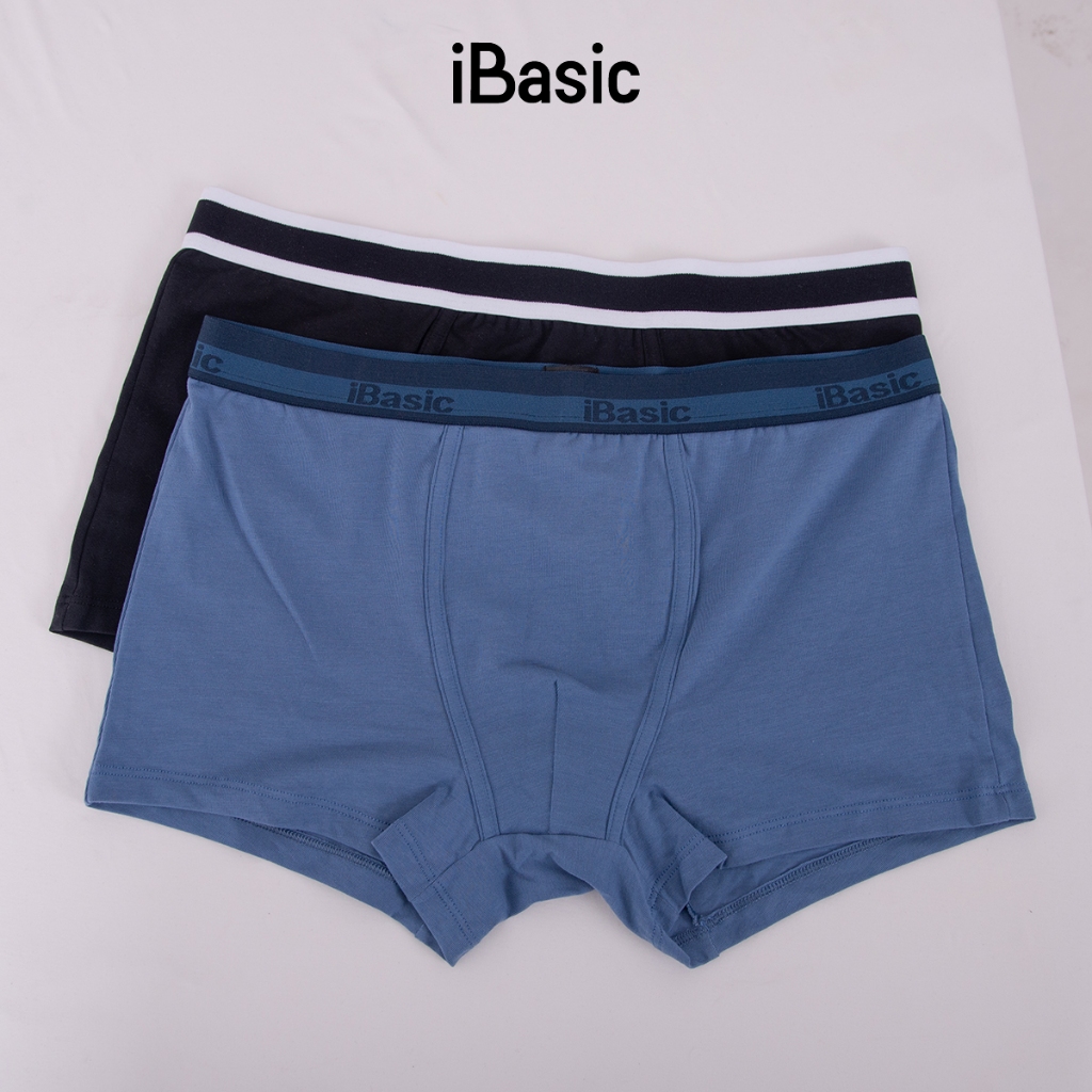 [MUA 2 TẶNG 1] Combo 3 quần lót nam trunk iBasic PANM078