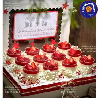 50 Ly Mica Tròn Đựng Bánh Lạnh, Tiramisu, Ly Mica Sự Kiện [LC86 không nắp]
