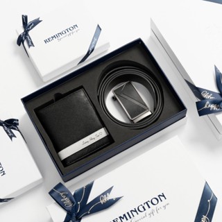 Set ví thắt lưng nam fullbox chính hãng Remington miễn phí in 3 ảnh và tặng kèm hộp, túi giấy làm quà tặng người yêu, bố