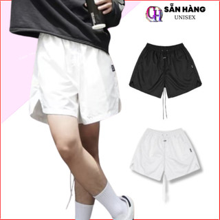 Quần short đùi kaki lưng thun dây dài phong cách hàn Trẻ trung nam nữ ,quan sọt ngắn Unisex mặc nhà,dạo phố, tập gym CHP