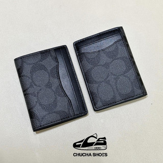 Ví Coach Card Holder Có nam châm Chuchashoes