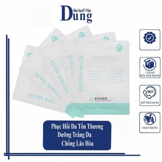 Combo 10 gói mặt nạ phục hồi tái tạo da căng bóng kyung lab repair mask 25ml