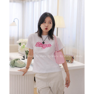 Áo phông Baby Tee cotton 100% co dãn 2 chiều By Maru Linger