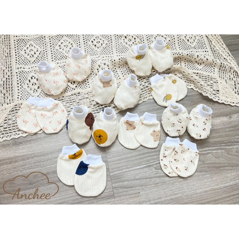 Bộ bao chân tay Anchee cho trẻ sơ sinh