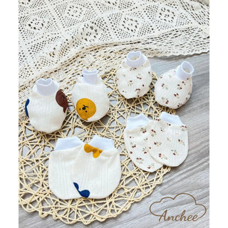 Bộ bao chân tay Anchee cho trẻ sơ sinh