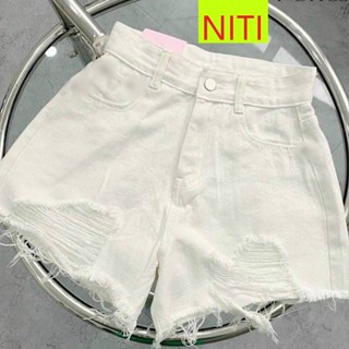   SONL01  QUẦN SHORT JEAN NỮ LƯNG CAO RÁCH CÀO LAI MÀU TRẮNG ĐEN DÀY DẶN MỀM MỊN SIÊU HOT HIT CÁ TÍNH 
