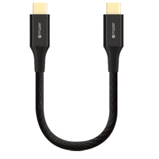 Cáp Mazer Alu/.Dura/.Tek USB-C to USB-C 3.1A/0.2M [CHÍNH HÃNG PHÂN PHỐI]