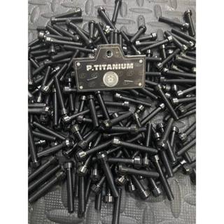 (Đen PVD Titan) Ốc 6li Trụ Titan Đen gắn vị trí lốc máy , 6li20 6li25 6li30 6li35 6li40 Trụ D13
