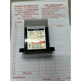 Đi ốt phanh sr60 ac220v/ 99vdc, đi ốt thắng, nguồn phanh sr-60 / 90-100vdc cho động cơ pa lăng cầu trục