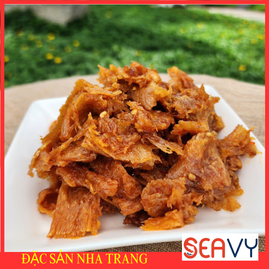 Mực Rim Me Nha Trang 280g Đặc Sản Khánh Hòa, Mực Lá Rim Me Chua Ngọt Cay Nhẹ Ăn Liền Ăn Vặt Làm Quà
