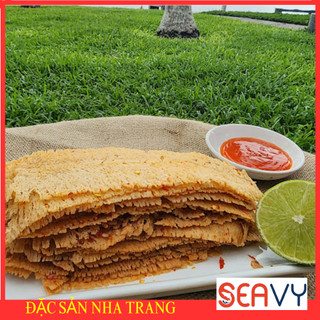 🌶️Mực Tẩm Gia Vị Nha Trang - Mực Lá Xịn Cay Ngọt Thơm size 15cm, Seavy Gói 200g 🦑