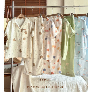 Đồ bộ nữ TCQD pijama chất liệu XÔ TRE / COMICHOUSE
