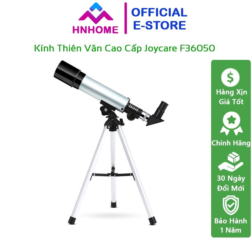 Kính Thiên Văn Khúc Xạ Cao Cấp Joycare F36050, Kính Thiên Văn Trẻ Em, Dã Ngoại Du Lịch, Phóng Đại 90x