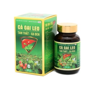 Cà Gai Leo Tam Thất Xạ Đen Giải Độc Rượu Bảo Vệ Gan, bổ gan, mát gan, giải độc, tăng cường chức năng gan