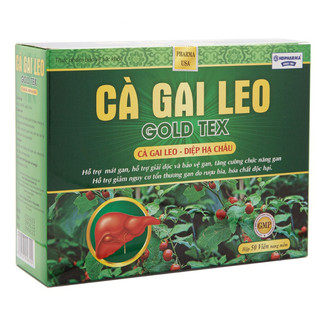 Cà Gai Leo gold tex Giải Độc Rượu - Bảo Vệ Gan, bổ gan mát gan, giải độc, tăng cường chức năng gan