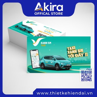 Combo 1000 danh thiếp taxi xanh sm, danh thiếp taxi mai linh đẹp