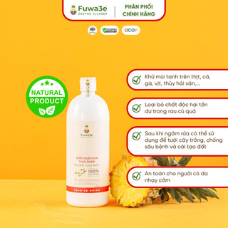 Nước ngâm rửa thực phẩm Fuwa3e 3,8L/ 1L/Refill
