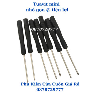 Tua vít mini nhỏ gọn và tiện lợi giá rẻ chiều dài 80 mm
