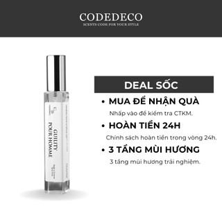 Tinh dầu nước hoa codedeco guility 10ml