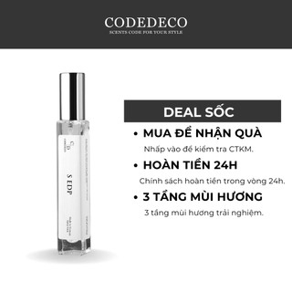 Tinh dầu nước hoa codedeco s edp 10ml