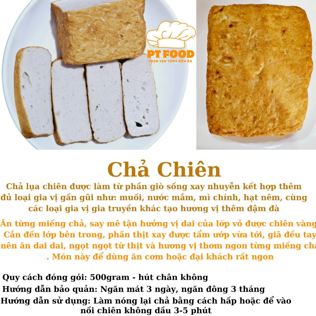 Chả lụa chiên ước lễ (Giao Hỏa Tốc HCM)