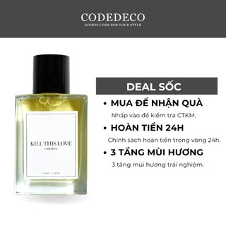 Tinh dầu nước hoa codedeco kill this love 50ml