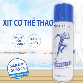 Chai Xịt Lạnh giảm đau giãn cơ thể thao - Quyensports