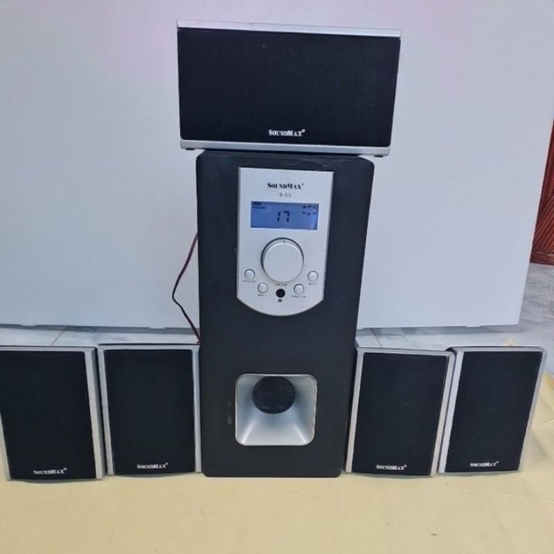 Bộ loa vi tính 5.1 SOUNDMAX  model : B -50 ,ĐÃ GẮN BLUETOOTH
