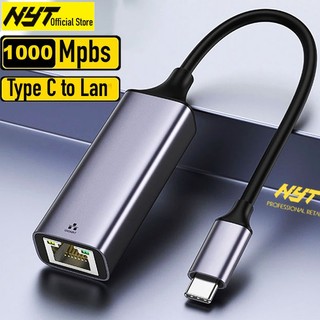 Cáp USB C sang LAN 1Gbps Cao Cấp NYT06 Bảo Hành 12T đổi mới