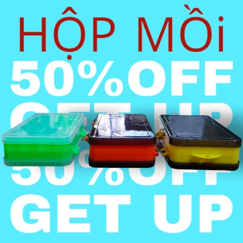 Hộp Đựng Mồi Câu Lure 2 Mặt