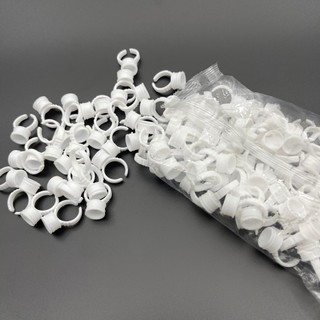 Nhẫn Đựng Keo Nối Mi, đựng mực xăm, sáp điêu khắc |bịch lớn 100 cái| [FREE.SHIP]
