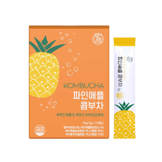 Trà Kombucha Detox Healslab Vị Dứa Thơm Mát Giải Nhiệt Nhập Khẩu Hàn Quốc