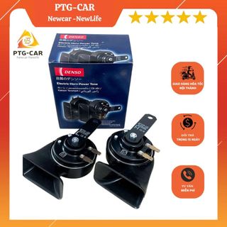 Còi sên Denso chính hãng 12V, Lắp được hầu hết các xe ô tô cao cấp- Made in Indonesia Newcar - Newlife