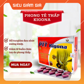 Viên nang cứng phong tê thấp, giảm đau nhức xương khớp, tê buồn tay chân- Phong tê thấp Kigona